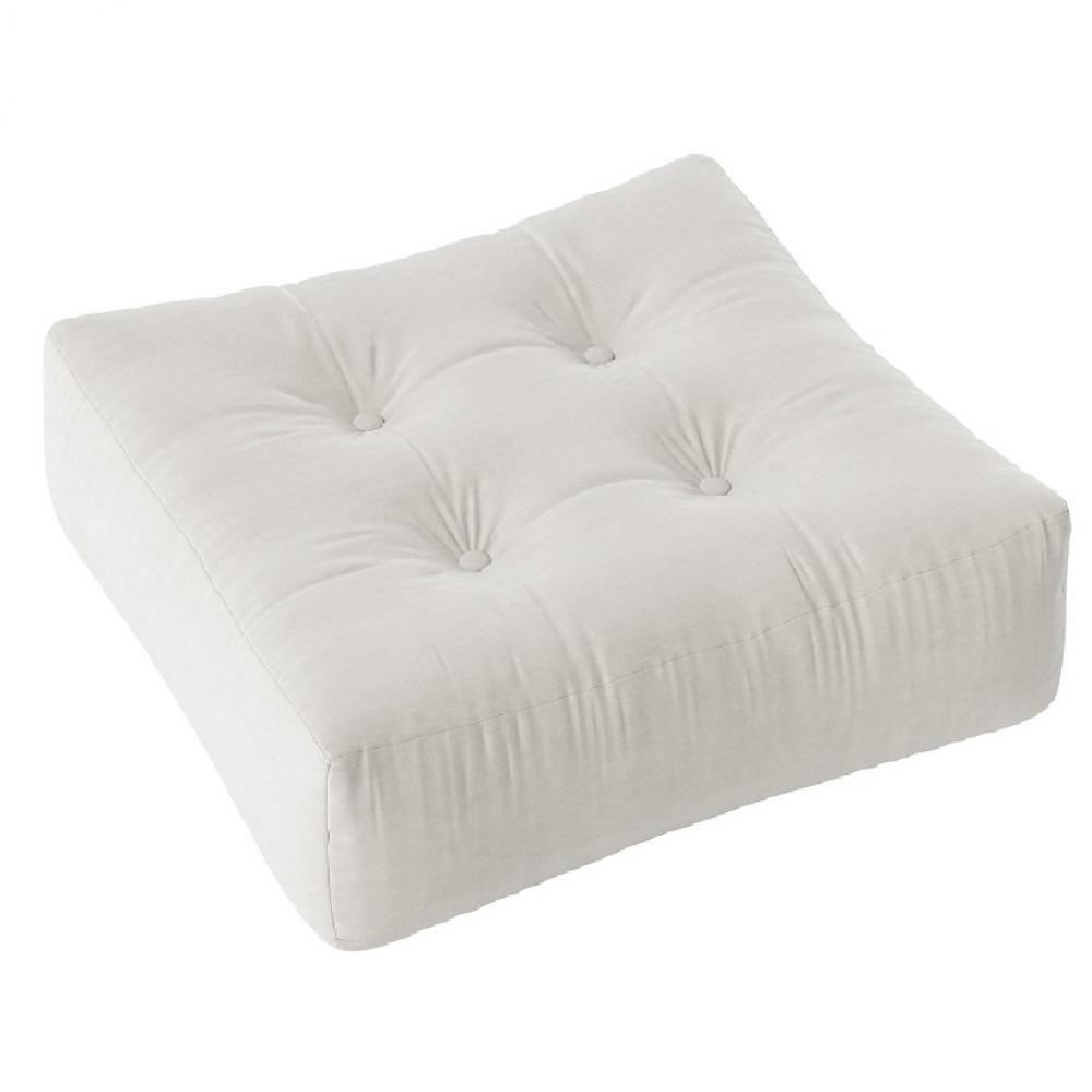 Pouf futon standard MORE POUF coloris naturel